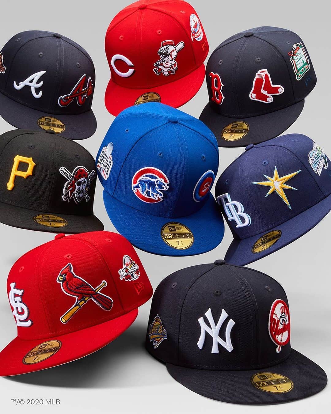 ニューエラ・キャップのインスタグラム：「Wear it with pride! The MLB Patch Pride Collection just dropped at neweracap.com #NewEraGiftGuide」