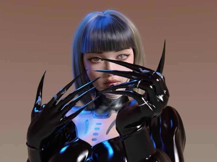 のインスタグラム：「Clawing and crawling ♾」