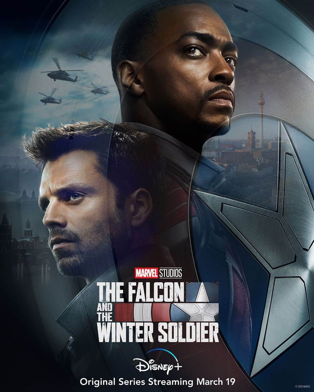 Disneyさんのインスタグラム写真 - (DisneyInstagram)「@MarvelStudios' The Falcon and the Winter Soldier, an Original Series, starts streaming March 19 on #DisneyPlus.」12月11日 9時46分 - disney
