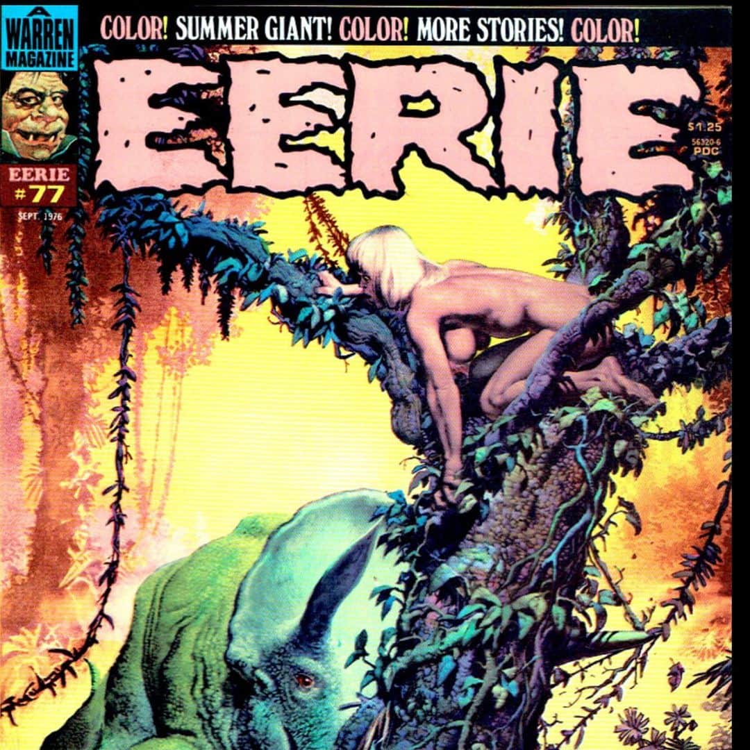 ロブ・ゾンビさんのインスタグラム写真 - (ロブ・ゾンビInstagram)「Sad to hear of the passing of a comic legend Richard Corben. Can’t even picture the 1970s without his art front and center. From his icon Bat Out Of Hell album cover to his insane work in Heavy Metal Magazine no one came close to matching the power he put on the page. Needless to say it was an honor to have him illustrate my Bigfoot comic in 2005. Another master gone. #batoutofhell #bigfoot #heavymetal #richardcorben」12月11日 9時56分 - robzombieofficial