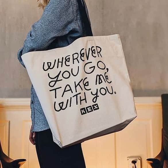 Jason G. Sturgillのインスタグラム：「Another post to support local businesses, you can pick up this bag I designed for my friends at @kexportland which would make a great present for anyone! Available online.」