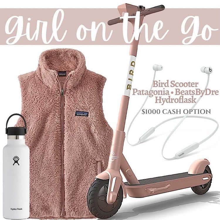 プリンス ピーターのインスタグラム：「Get out and Go!! We are giving ONE Lucky Person a BIRD ELECTRIC Scooter, BEATSBYDRE Earphones, plus Gear from PATAGONIA and HYDROFLASK OR choose $1000 CASH!! It’s so simple to enter, just follow ALL the steps below:  . . 1.FOLLOW Me, I will check. 2.LIKE THIS Post. 3. ANSWER Below: WHAT IS YOUR FAVORITE THING ABOUT WINTER?🎄🎅🏻☃️🌨🎂🏂⛸🛷🏒 4.FOLLOW @classy_giveaways and everyone they FOLLOW. . . . ENDS ON: 12/13/20. Open to USA and CANADA Only. For RULES see official post @classy_giveaways  . . Please Note: This contest is in no way sponsored, administered or endorsed by Instagram. Inc or any of the companies in the photo. By entering you are confirming you are at least 18 years of age, release Instagram of responsibility, and agree to Instagram’s terms of use! #ggo1210」