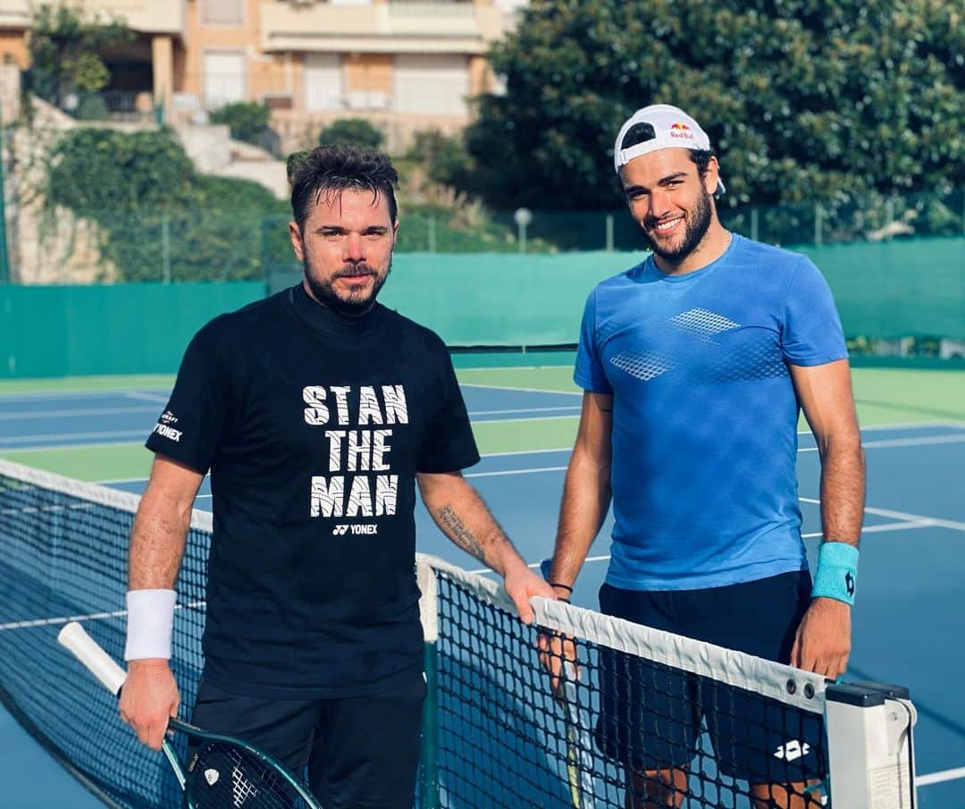 スタニスラス・ワウリンカさんのインスタグラム写真 - (スタニスラス・ワウリンカInstagram)「Practicing outdoors in December 🙌🏻 can’t beat it 💪🏻thanks @matberrettini 🎾☀️🇲🇨🙏🏻 #practice #sun #trusttheprocess #stantheman」12月11日 2時26分 - stanwawrinka85