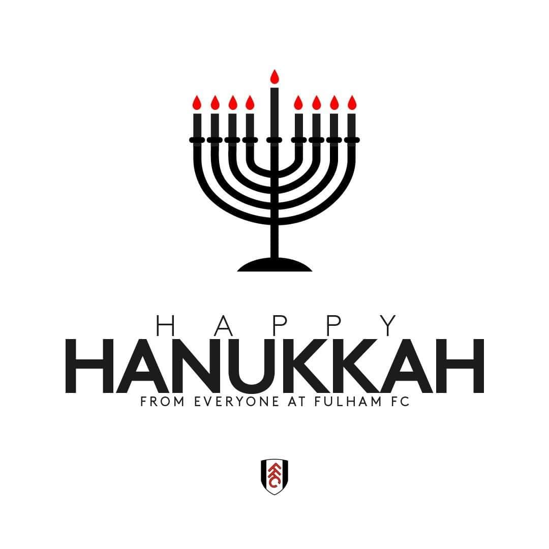 フラムFCさんのインスタグラム写真 - (フラムFCInstagram)「Happy Hanukkah! 🕎 From everyone at Fulham. #FFC」12月11日 2時55分 - fulhamfc