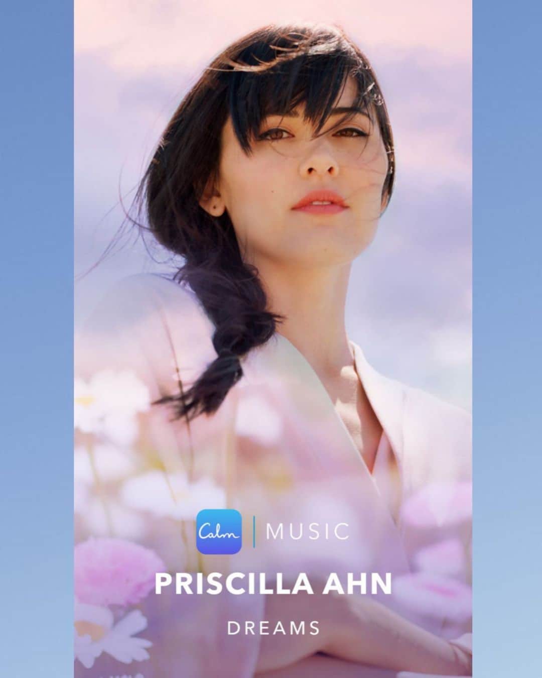 プリシラ・アーンのインスタグラム：「NEW MUSIC in the shape of @calm   Technically these are remixes of: Dream Desert Lullaby In My Bed ...all re-recorded into extra-mellow, extended versions by yours truly for your spacing out, slumbering pleasure. 😴 Fun fact, when listening back to these mixes late in the night I kept falling asleep mid-way through. 😌  Click the link in bio for 40% off a premium Calm membership that gives you access to their music section!!  #calm #newmusic #dream」