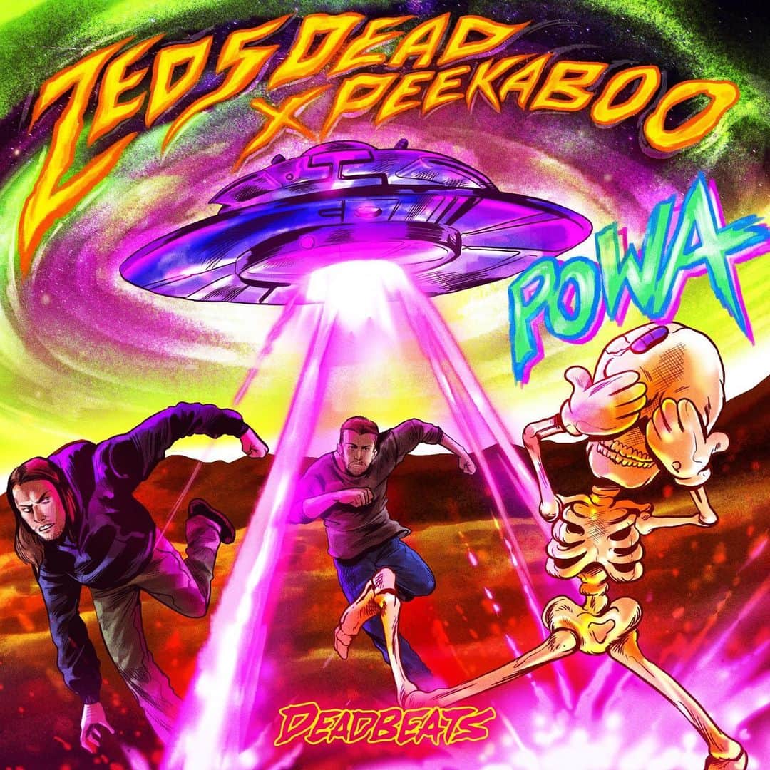 Zeds Deadのインスタグラム：「POWA w/ @peekaboobeats ☠️🙈 12.16 on @deadbeats」