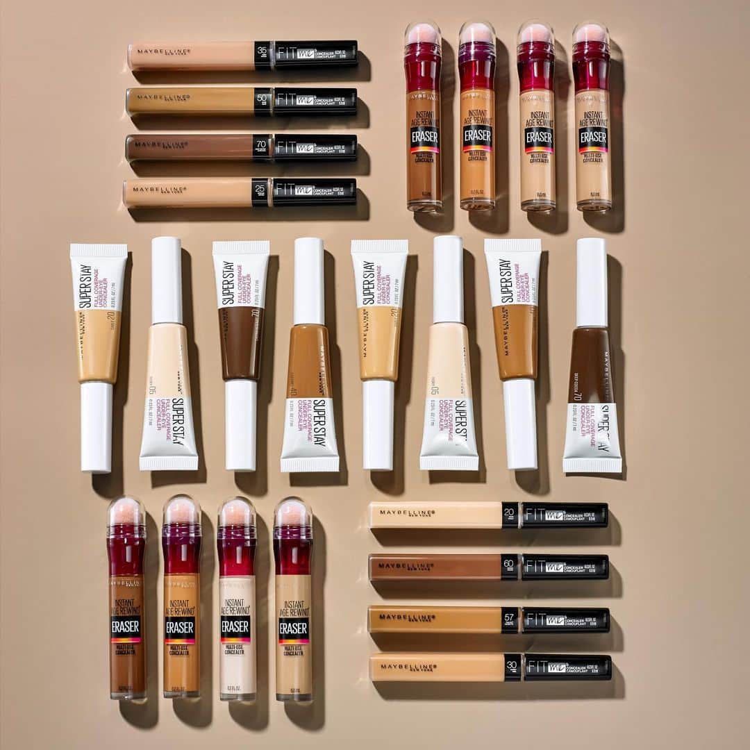 Maybelline New Yorkさんのインスタグラム写真 - (Maybelline New YorkInstagram)「What’s your all time favorite maybelline concealer: #fitmeconcealer, #instantagerewind, or #superstayconceaer? 👀 Tell us below and drop your shade! We have a full range of shades and formulas for any makeup look or for those no-makeup makeup days! 😌 #mnyconceal」12月11日 3時42分 - maybelline