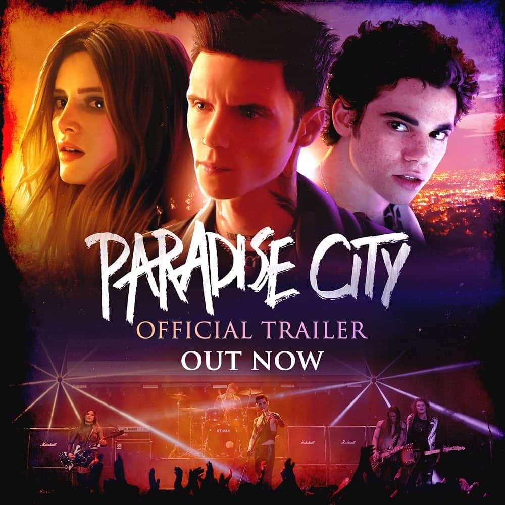 アンディー・ビアーザックのインスタグラム：「Paradise City - Season One Debuts March 2021 on Amazon Prime Video - Watch the official trailer at the link in bio! #paradisecity #americansatan #amazonprimevideo」