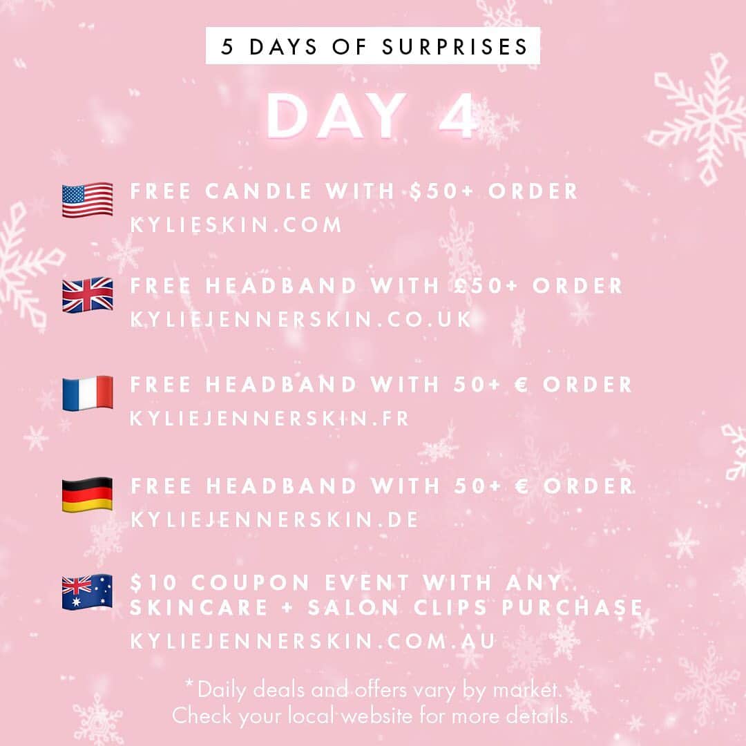 Kylie Cosmeticsさんのインスタグラム写真 - (Kylie CosmeticsInstagram)「FREE @kylieskin candle with any $50+ order happening now! 🕯 Today only on KylieSkin.com! 💕 Ends tonight 11:59pm pst.⁠ #5DaysOfSurprises」12月11日 4時38分 - kyliecosmetics