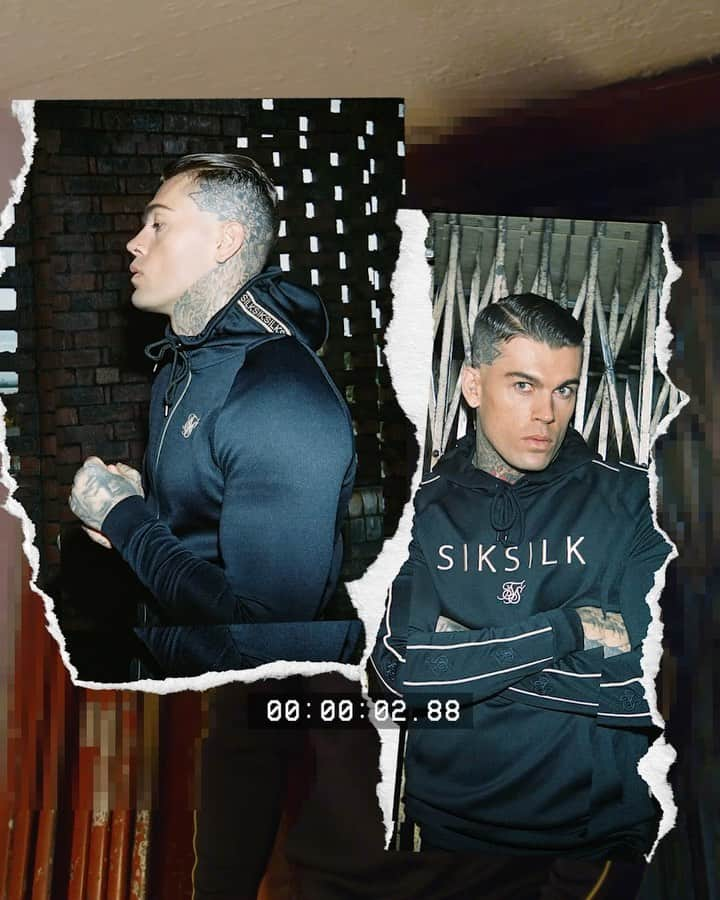 ステファン・ジェームスのインスタグラム：「@siksilk campaign」