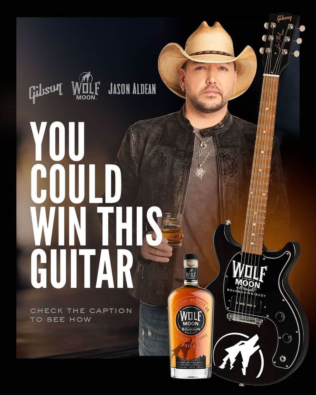 ジェイソン・アルディーンさんのインスタグラム写真 - (ジェイソン・アルディーンInstagram)「Alright, y’all. Listen up. I wouldn’t be where I am without your support, so I wanted to give back this holiday season. My bourbon, Wolf Moon, and I have partnered with the folks at Gibson, and we’ll be choosin’ 3 lucky winners to receive a custom Gibson guitar 🥃🎸🎶.⁣ ⁣ How to Enter:⁣ 1. Must be following @WolfMoonBourbon and @GibsonGuitar on Instagram⁣ 2. Write 🥃🐺 and tag your drinking buddy in the comments⁣ ⁣ #WolfMoonBourbon #Whiskey #Bourbon #TheGoodLife」12月11日 5時01分 - jasonaldean