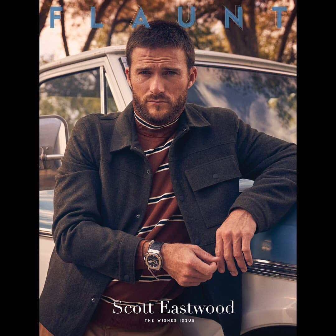 Flaunt Magazineさんのインスタグラム写真 - (Flaunt MagazineInstagram)「@ScottEastwood made our wish his command when he invited us down to Austin, TX for his Wishes Issue cover shoot.  ⠀⠀⠀⠀⠀⠀⠀⠀⠀ Eastwood, who stars in the mystery-shrouded new Guy Ritchie film, 'Wrath of Man', a reconfigured take on early naughts French film, ‘Cash Truck’, alongside Jason Statham, remarks to us on the importance of combining old school wisdom with a contemporary mindset. “There are lessons to be learned from an old school way of doing things,” he shares with @NateRynaski. “If you flip too one-sided, then you become short-sighted. When you’re not paying respect to some great values, or not paying respect to the way things are done now, then you’ll be left in the dust.” ⠀⠀⠀⠀⠀⠀⠀⠀⠀ Read more about Eastwood's nearly 20-year acting history, plus his affinity for life in Texas, in The Wishes Issue, available now for purchase in our Store! ⠀⠀⠀⠀⠀⠀⠀⠀⠀ Scott wears @BenShermanOfficial jacket, top, and pants and @Hublot watch. ⠀⠀⠀⠀⠀⠀⠀⠀⠀ Photographer: @KurtIswarienko Stylist: @DougVoisin Digital Tech: #TaylorJones Producer: @StacyScarsella Associate Producer: #JoseHernandez ⠀⠀⠀⠀⠀⠀⠀⠀⠀ #ScottEastwood #WrathofMan #GuyRitchie #WishesIssue #FlauntMagazine #BenSherman #Hublot」12月11日 5時05分 - flauntmagazine