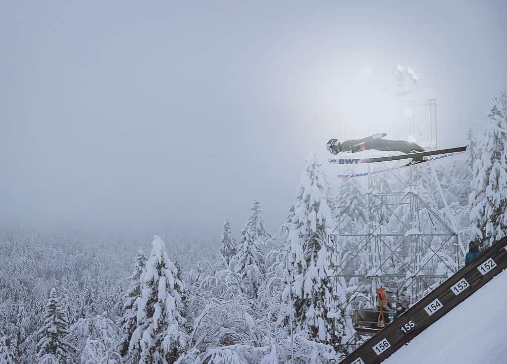 小林陵侑のインスタグラム：「📍153m @jfkfeichter #skijump #flying #worldchampionship #expa #bwt」
