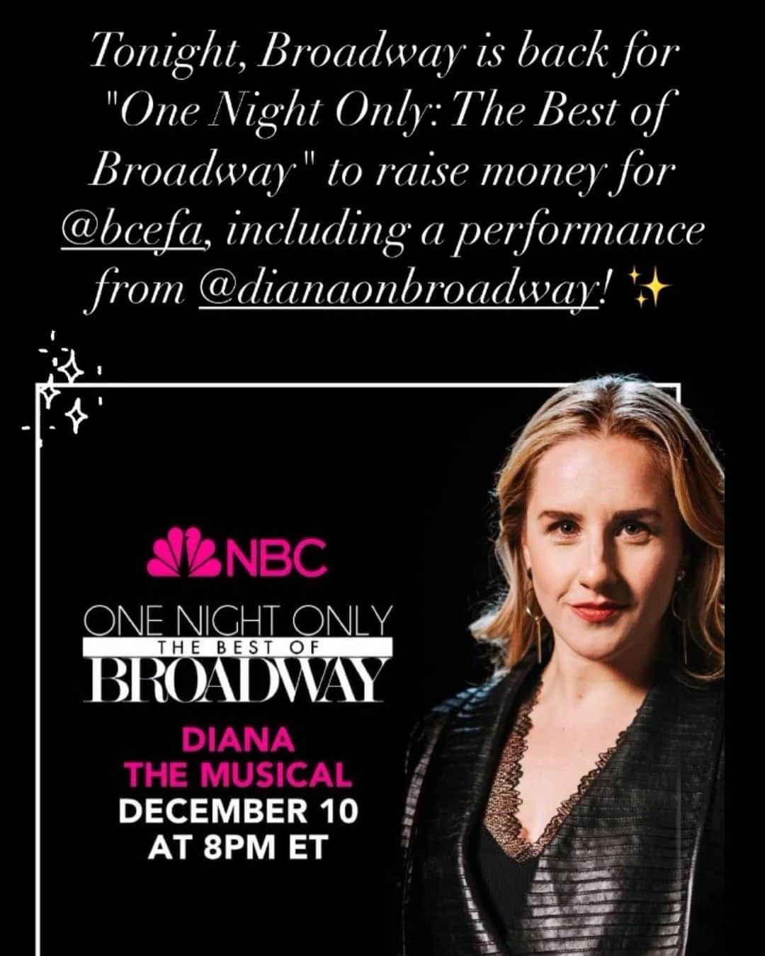 デヴィッド・ブライアンさんのインスタグラム写真 - (デヴィッド・ブライアンInstagram)「Tonight’s the night !!!!Everybody tune in.  For some Broadway Holiday Cheer 😎🎉🎉 @dianaonbroadway @bonjovi」12月11日 7時54分 - davidbryanmusic