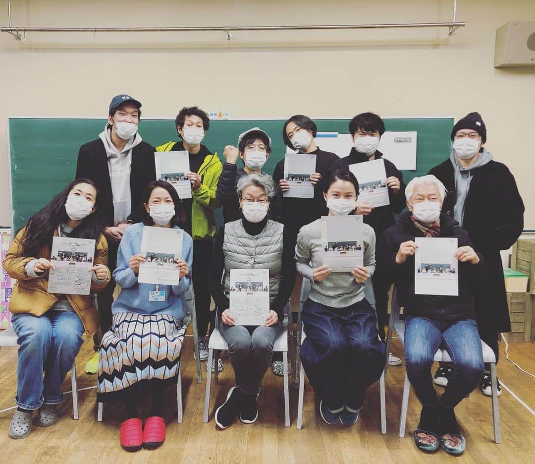 山口森広のインスタグラム：「#ONEOR8 #グレーのこと2021 #顔合わせ #はじまった #嬉しい #楽しい #懐かしい #三密に気をつけて #濃密な作品に仕上げます #やるぞ #やらせてください」