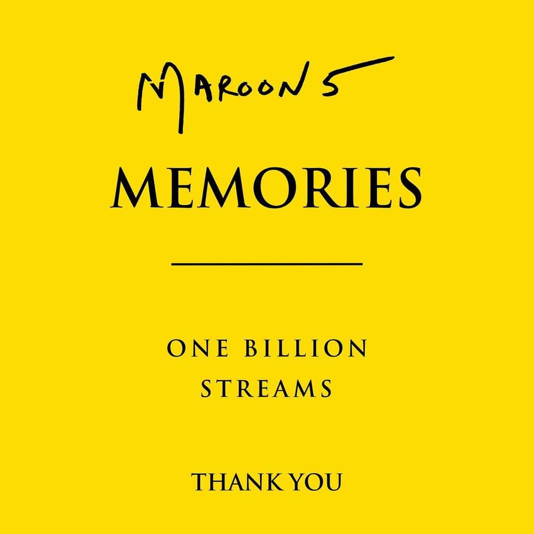 Maroon 5のインスタグラム：「Beautiful, bittersweet, and everything else in between. This song means the world to me and the band. To see how people have connected with it has been a miracle. Hang in there everyone... We’re all in this together. - Adam」