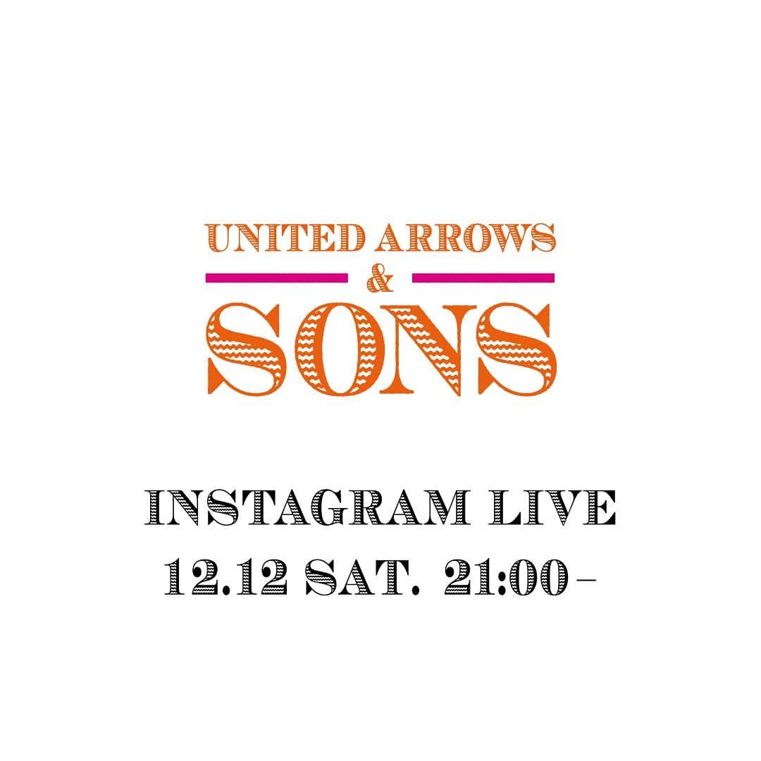 UNITED ARROWS & SONSさんのインスタグラム写真 - (UNITED ARROWS & SONSInstagram)「【 Info 】﻿ 12月12日(土)21:00からライブ配信を行います。 今回は店内全体をご覧いただきながら、今おすすめのアイテムやスタイリングをご紹介させていただきます。ぜひご覧ください。﻿ ﻿ Live streaming will start tomorrow, 12th December from 21:00. This time, we will introduce the recommended items and styling while looking at the entire store. Please take a look.﻿ ﻿ #UnitedArrowsAndSons」12月11日 19時22分 - unitedarrowsandsons