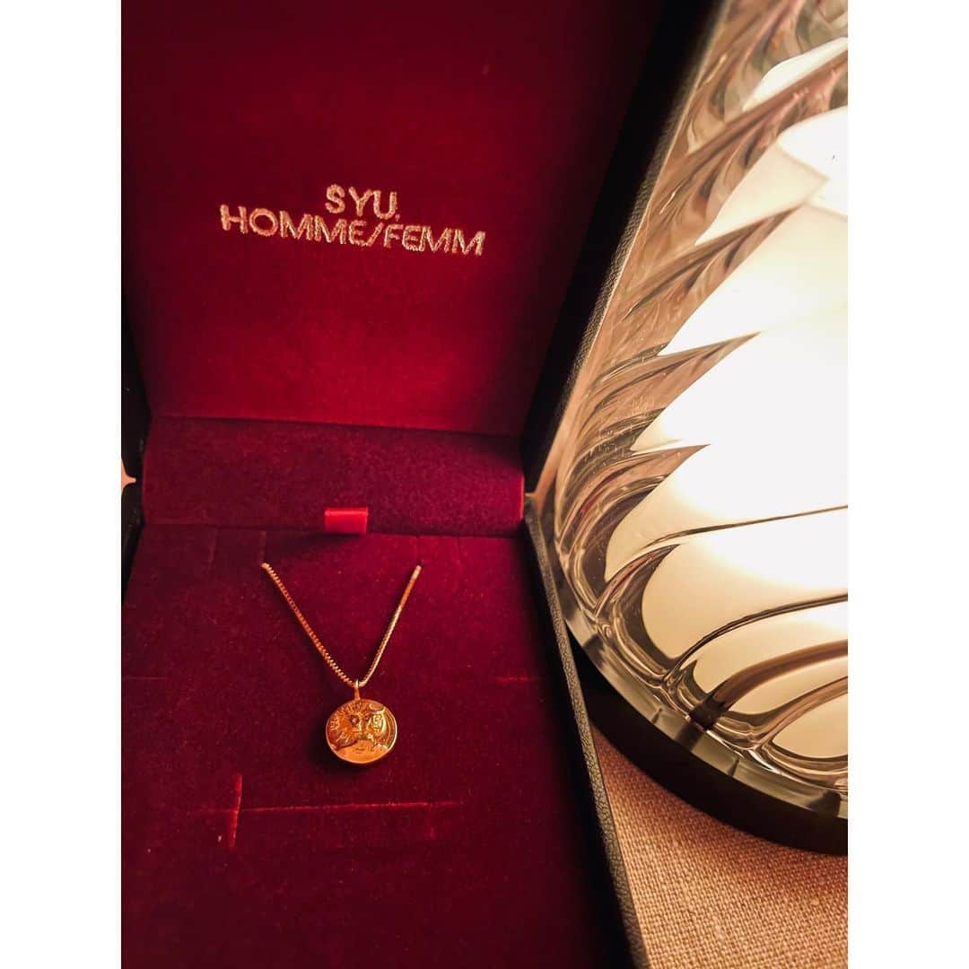のインスタグラム：「YUYA MATSUSHITA × SYU.HOMME/FEMM 「Limited 50　GEMINI　Necklace by Silver 925」 「Limited 5　GEMINI　Necklace by 18K」」