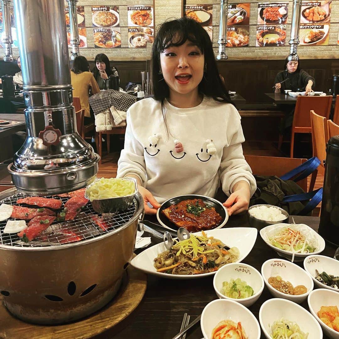 のインスタグラム：「新大久保行ったときの！ ご飯美味しい💖 #lunch #japan #girl #woman #新大久保グルメ #新大久保」