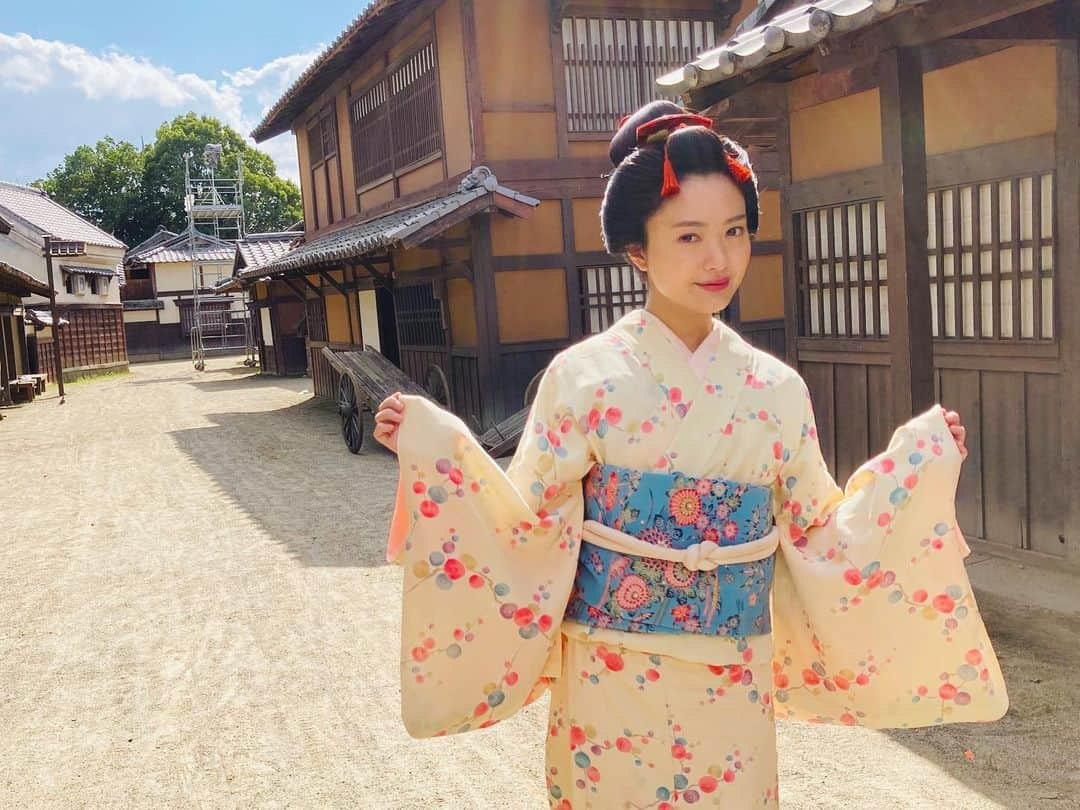 北原里英さんのインスタグラム写真 - (北原里英Instagram)「👘 上意討ちオフショットです。 . . #お着物」12月11日 20時02分 - rie_kitahara_3