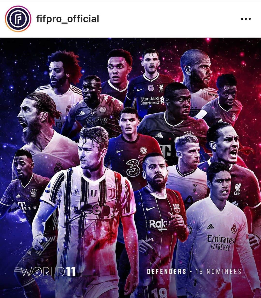 のインスタグラム：「💪🏿  #KK 🌍 #FIFAFootballAwards ⚽️」
