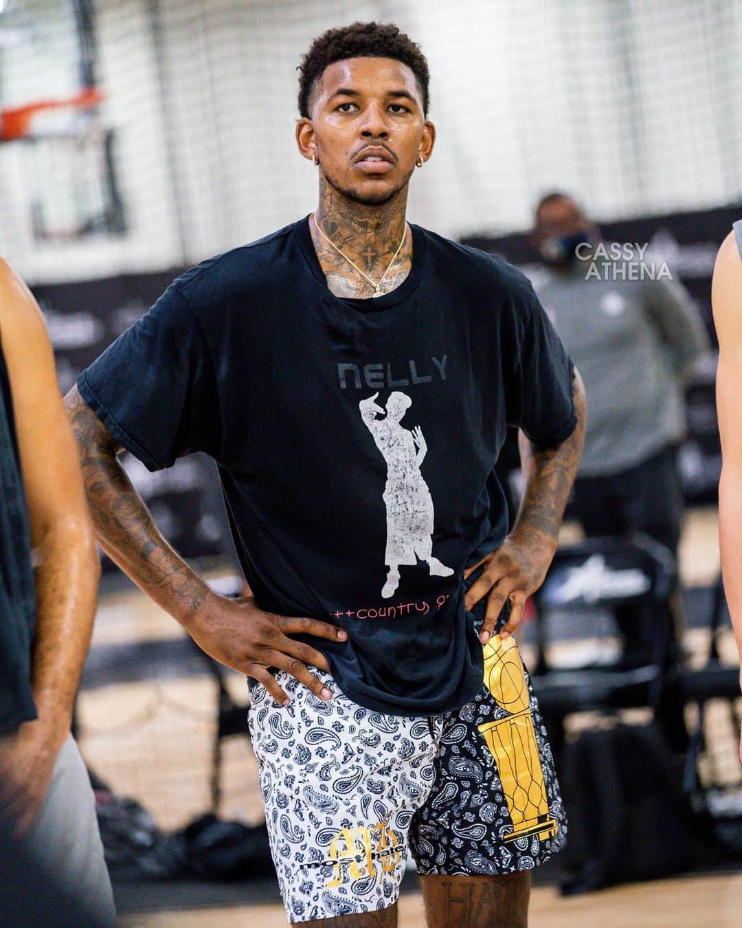 ニック・ヤングのインスタグラム：「Hoop man. #MOSTHATED」