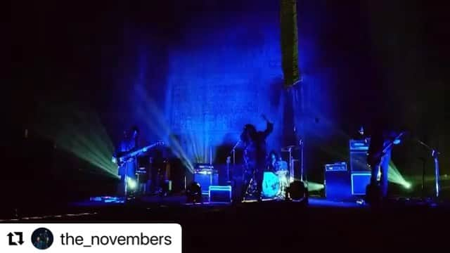 吉木諒祐のインスタグラム：「本日です！ よろしくお願いします。  #Repost @the_novembers with @make_repost ・・・ 【12月11日21時より配信開始】 Live「At The Beginning」   新作「At The Beginning」の再現ライブを配信🌹 石造りの神殿のような巨大な地下空間、栃木県の大谷資料館にてシークレットライブを収録しました。 洞窟の天然リバーブや、巨大な石の壁を活かした照明演出など、特別なライブ作品を是非お楽しみください。  ※アーカイブは2020.12.18 23:59まで†  【Ticket now on sale】 チケットの購入はプロフィールのリンクへ†  【For Overseas Customers】 https://ticket.pia.jp/piasp/inbound/the-novembers1211.jsp  director @yousukezan0117  #thenovembers #live #online #atthebeginning」