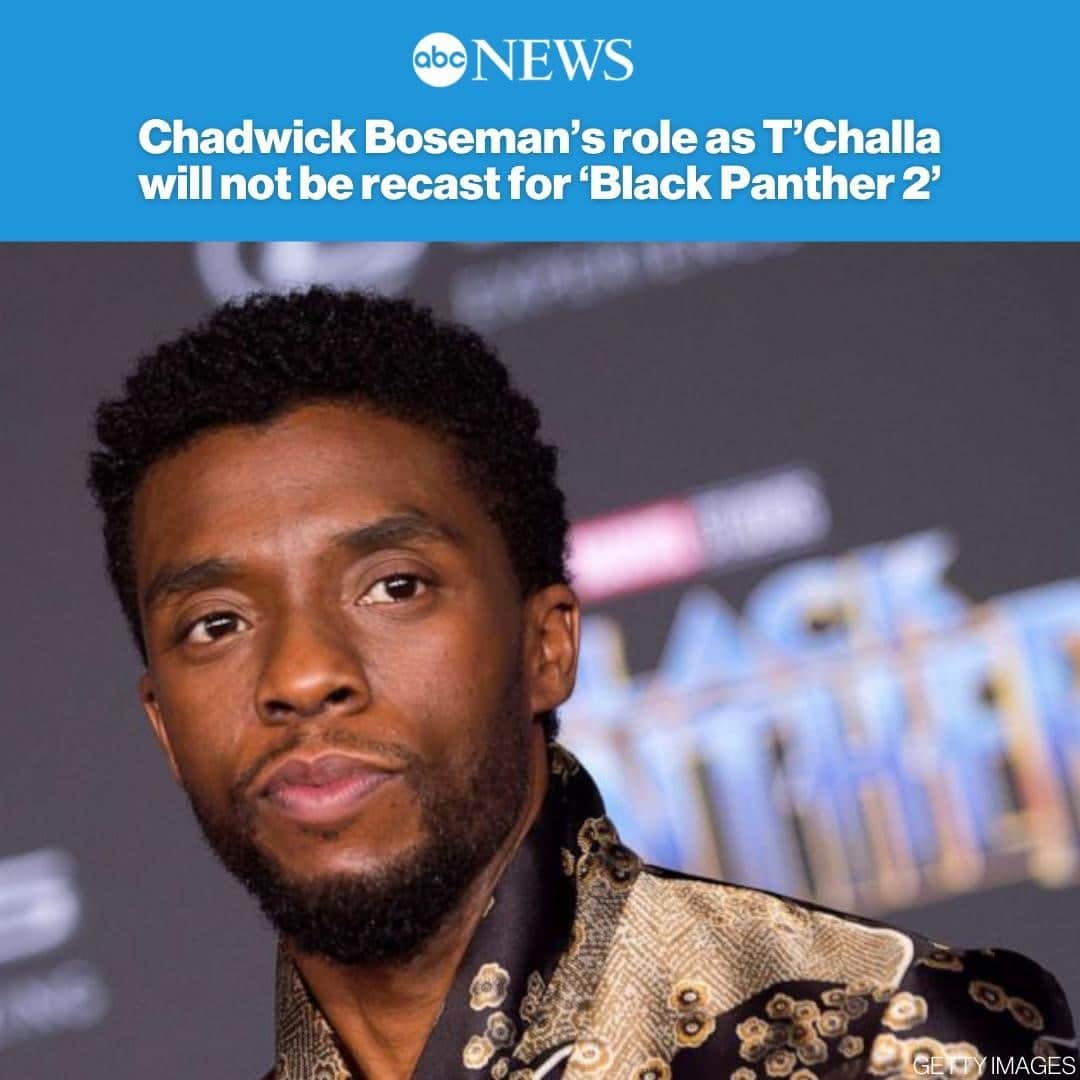 ABC Newsさんのインスタグラム写真 - (ABC NewsInstagram)「In the wake of Chadwick Boseman's death in August, Kevin Feige, the president of Marvel Studios, announced that the studio will not recast his "Black Panther" character. SEE MORE AT LINK IN BIO.」12月11日 12時23分 - abcnews