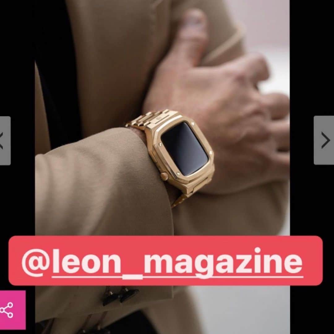 パンツェッタ・ジローラモのインスタグラム：「がっこい#for #applewatch #applewatch #pricipeprive #grande #nice ほしい買いたい#」