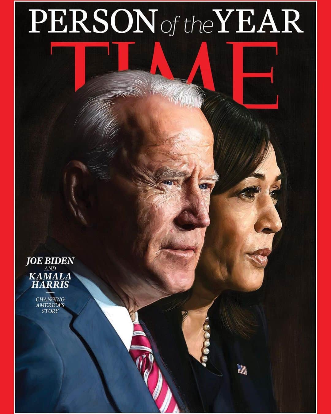 E! Onlineさんのインスタグラム写真 - (E! OnlineInstagram)「#TIME has named both Joe Biden and Kamala Harris as the 2020 Person of the Year. "For changing the American story, for showing that the forces of empathy are greater than the furies of division, for sharing a vision of healing in a grieving world." - TIME Editor-In-Chief and CEO (📷: Jason Seiler/ @time)」12月11日 13時44分 - enews