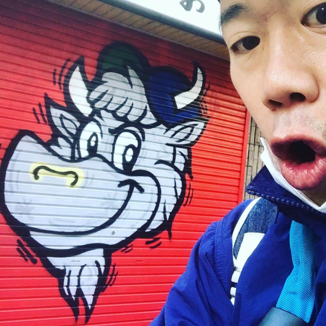 吉田裕さんのインスタグラム写真 - (吉田裕Instagram)「道頓堀で友達の絵を発見！ #ブラスター松下 嬉しかったです。」12月11日 13時58分 - y.yutaka