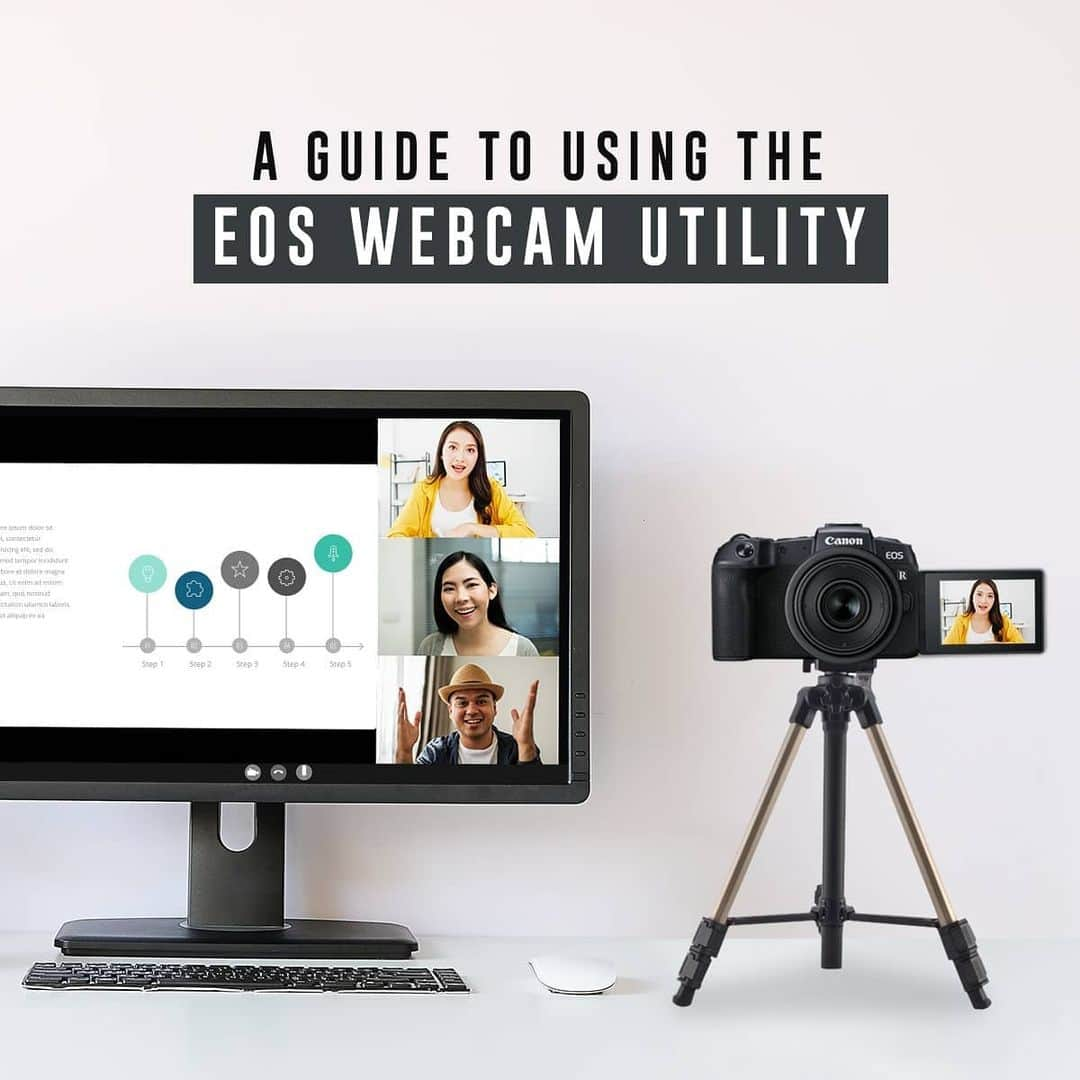 Canon Asiaさんのインスタグラム写真 - (Canon AsiaInstagram)「With a quick and fuss-free installation process, choose the Canon EOS Webcam Utility for your virtual meetups and live streaming!👌 . Click the link on our bio to check out the step-by-step tutorial and the list of compatible Canon cameras for this free software. . #canonasia #photography #explore #video #webcam #videoconferencing #virtual #webcall #eos #webcamutility  #inspiration #subject」12月11日 14時34分 - canonasia