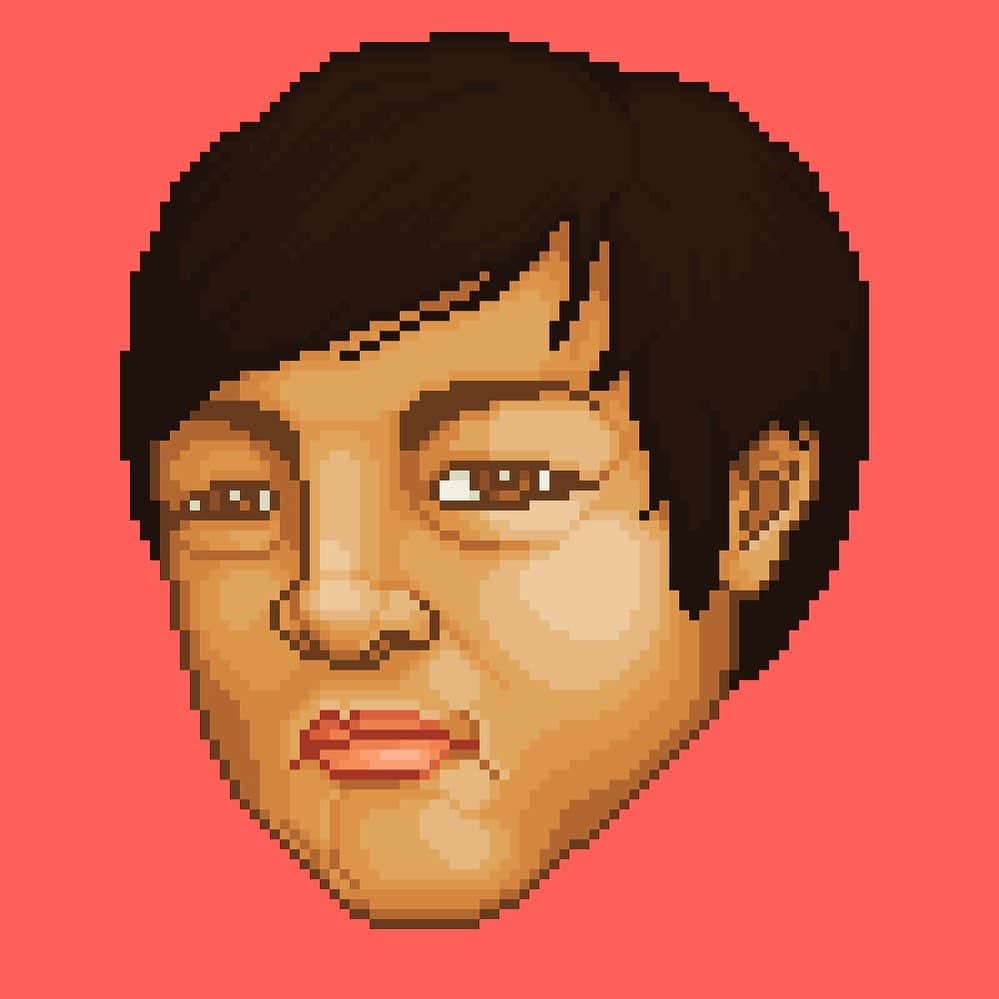 須田剛一のインスタグラム：「Dennis from Dennaton Games drew this up for me! Now I'm part of HLM!」