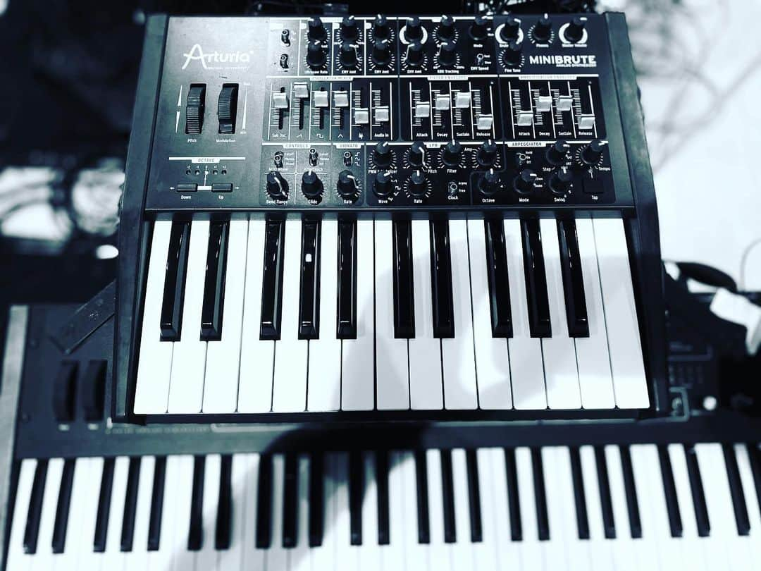 ハジメタルさんのインスタグラム写真 - (ハジメタルInstagram)「今週もリハーサルでした。  #keyboards #ハジメタル」12月11日 16時33分 - hajimetaldeath