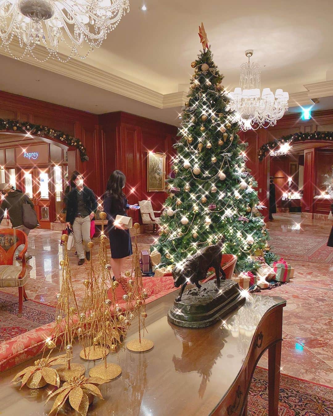 平山美香さんのインスタグラム写真 - (平山美香Instagram)「ハービスで食事をしたので、息子達にクリスマスデコレーション見せたくて、リッツカールトンへ🎄 いつ来ても素敵だな🎄 東京だとウェスティンのツリーが好きです🎄 #クリスマスツリー #🎄 #リッツカールトン」12月11日 16時41分 - mika_hirayama