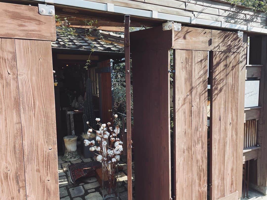 ジュジュのインスタグラム：「芦屋に隠れ家的なお花屋さんをみっけ🌿 .  @hanamariproduction  . 佇まいが素敵で...🏠 . 中に入ると珍しく、とっても素敵なお花達が🌼 . . goldに輝いている様な、珍しいラナンキュラスをお持ち帰り♡ . . 花言葉:貴方は輝きに満ちている✨だって。。。ステキ . 又upします🤲」