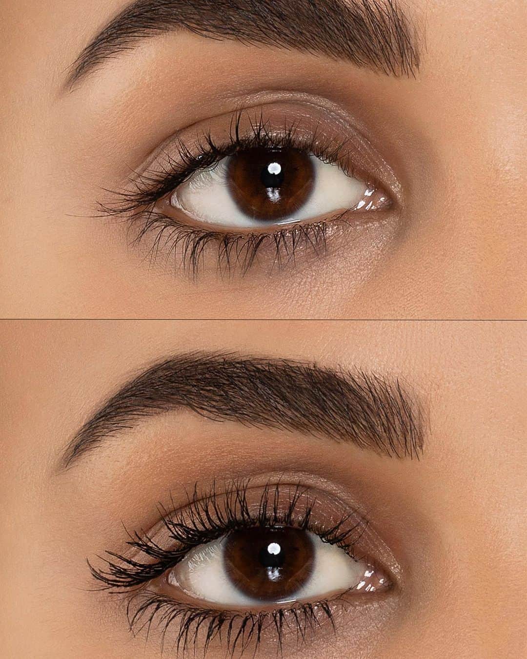 Huda Kattanさんのインスタグラム写真 - (Huda KattanInstagram)「Before & after ONLY one coat of Curl & Length on our gorgeous Ashley's lashes 🔥 Swipe 👈🏽👈🏽👈🏽 to see ONLY one coat of volume #LEGITLASHES #nophotoshop #nofakelashes」12月11日 17時47分 - hudabeauty