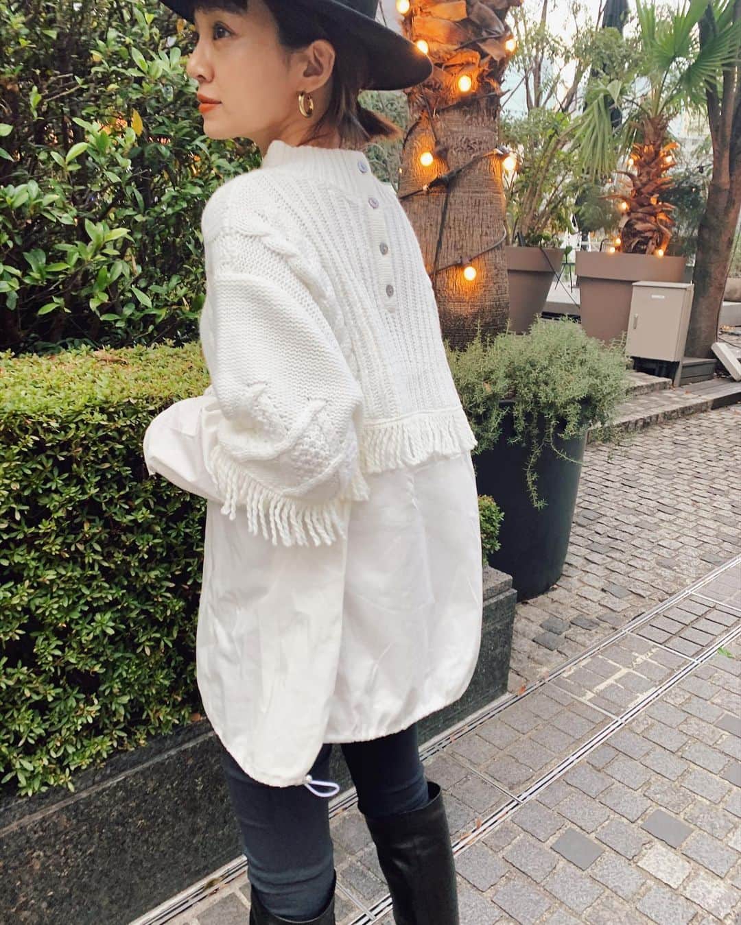 春名亜美さんのインスタグラム写真 - (春名亜美Instagram)「ニットが可愛すぎてどうしよう🤤  @fromfirstmusee  @fromfirstmusee_stylesnap」12月11日 17時58分 - amiharunaami