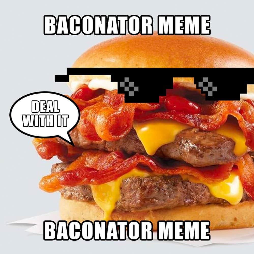 のインスタグラム：「the only squares allowed at Wendy’s are patties」