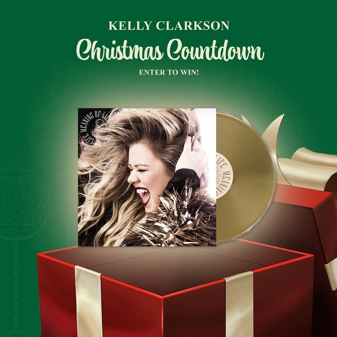 ケリー・クラークソンさんのインスタグラム写真 - (ケリー・クラークソンInstagram)「Day 5 has arrived! ✨ Win some music in the Kelly Christmas Countdown now by swiping up in my story!」12月12日 5時12分 - kellyclarkson