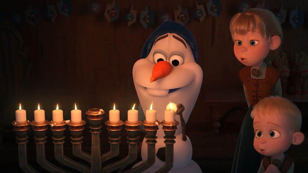 ウォルト・ディズニー・アニメーション・スタジオズさんのインスタグラム写真 - (ウォルト・ディズニー・アニメーション・スタジオズInstagram)「Here’s to a celebration filled with light and love. Happy Hanukkah!」12月12日 5時24分 - disneyanimation
