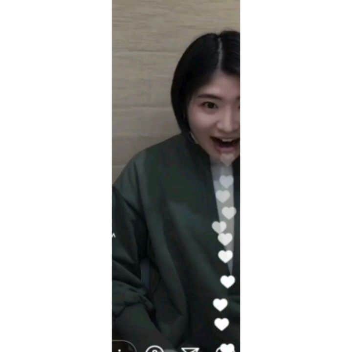 モーニング娘。'20のインスタグラム：「ㅡ . ハート食べてるかえでぃーwww . . #加賀楓 . .」