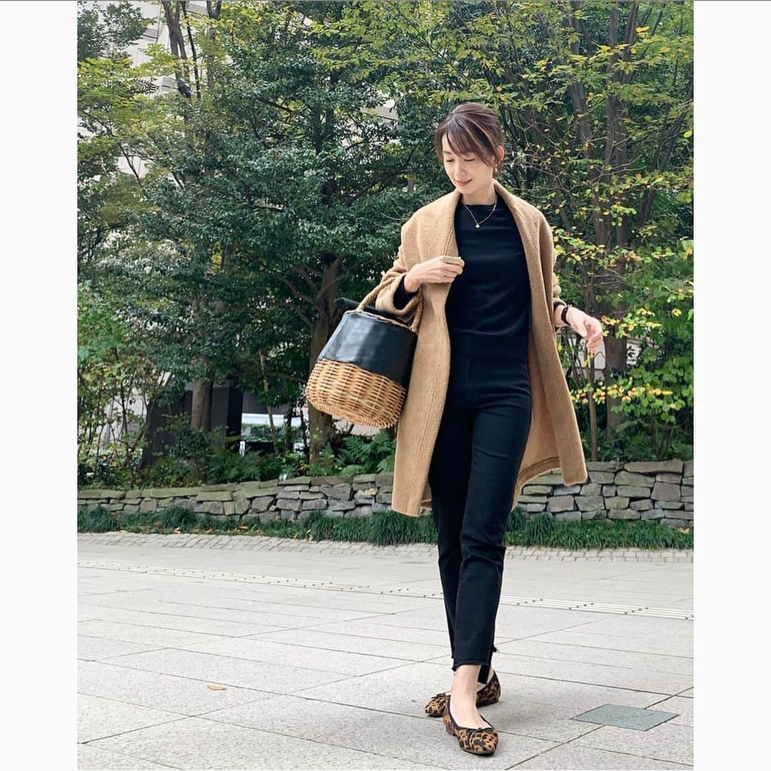 武藤京子さんのインスタグラム写真 - (武藤京子Instagram)「* * 先日のお洋服 * CAMEL×BLACK * #mariablack #mariha #journalstandardrelume #uniqlo #motherdenim #deuxiemeclasse #elendeek #rockport #アメブロ更新しました」12月11日 21時20分 - kyokomuto0628