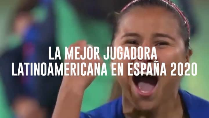 サッカー コロンビア代表チームのインスタグラム：「Nuestra 🔟 está de festejo 🥳  Felicitaciones @leicysantos10 por ganar el Trofeo EFE a la mejor jugadora latinoamericana en España 🏆  Sigue conquistando al mundo entero con tu talento, crack 🤙」