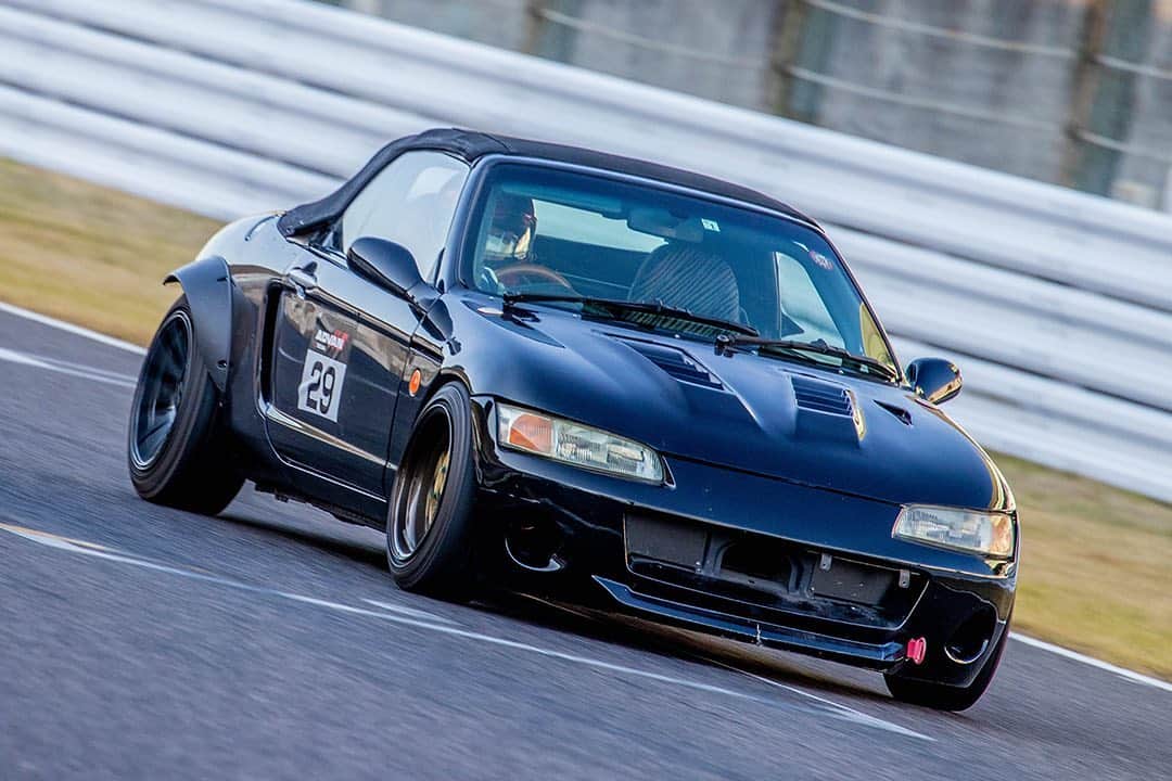 のインスタグラム：「_ HOSHISYOUTEN Honda PP1 BEAT _ _ Shot on Dec-2 2020 "NEXUS SPORT Track Day" at Suzuka International Circuit. _ owner: @hoshisyouten_ photo: @mistbahn _ _ JP) 2020年12月2日 鈴鹿フルコース(鈴鹿サーキット国際レーシングコース)、ネクサススポーツ走行会にて撮影。 _ _ #suzukacircuit #suzukainternationalcircuit #鈴鹿サーキット #ネクサススポーツ #ネクサス走行会 #pp1 #hondabeat #ホンダビート #ビート #pp1beat #hondabeatpp1 #beatpp1 #e07a #mtrec #kcar #keicar #軽自動車 #timeattack #timeattackjapan #hondasontrack #星商店 #星★商店 #hoshisyouten #mkhashima #markhashima #マーク羽島 #automac #オートマック #ナンヤラオート #nanyaraauto」
