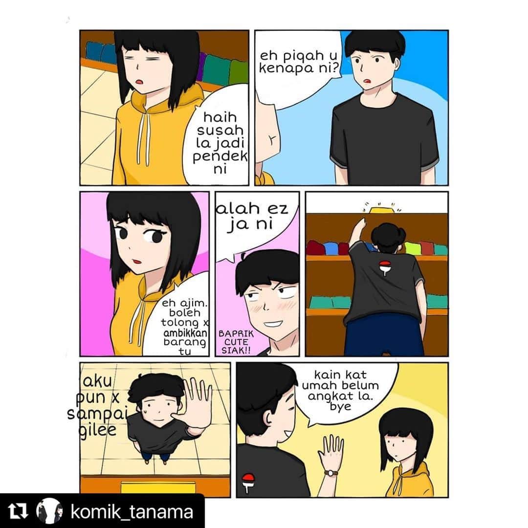 Koleksi Komik Malaysiaさんのインスタグラム写真 - (Koleksi Komik MalaysiaInstagram)「#Repost @komik_tanama with @make_repost ・・・ Tolong sponsor dorg ni ubat tinggi, kesian hamba melihat . . . . . #komik #komikmalaysia #komikmontaj #komiklokal #komikvideo #komikdewasa #animeart #comic #manga #mangamalaysia #komiklucu #komikcaps #komikharian #komikvine #komiklik #komiks #dt #art #arts #artwork #artist #mangaedit #anime #gengkomik #komikindo #komikstrip #fyp #foryou #animestyle」12月11日 21時59分 - tokkmungg_exclusive