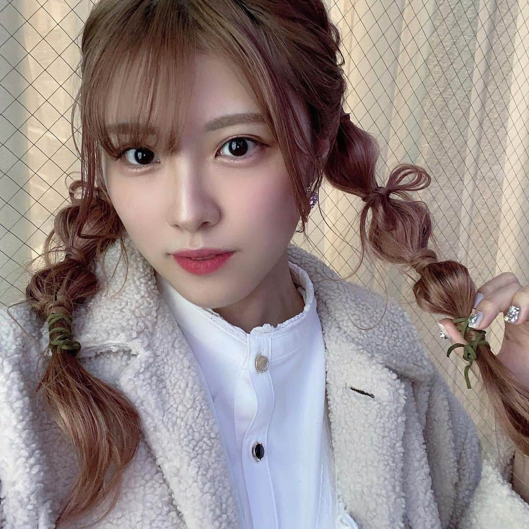 森永新菜さんのインスタグラム写真 - (森永新菜Instagram)「. アヤさん(@aypn_18pn )にヘアアレンジしていただきました🦋🎀 . なかなかやらないヘアスタイルができるの本当に嬉しいです🌷 . . .  #アプガ2 #ヘアメイク #ヘアアレンジ #リボンアレンジ #セルフィー #セルカ #いいね #셀카 #셀스타그램 #나 #좋 #instagood #selfie #me」12月11日 22時21分 - niina_morinaga_uug2ki