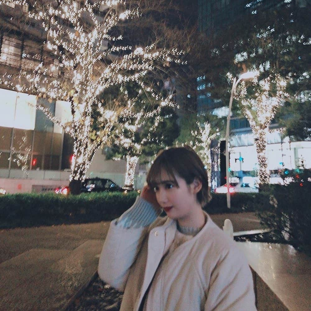 野田真実さんのインスタグラム写真 - (野田真実Instagram)「． ． ． イルミネーションで 撮影したよ🎄🌟 ． もう冬だね‪𓂃 𓈒𓏸 ． ． #イルミネーション #冬」12月11日 22時41分 - noda_mami_