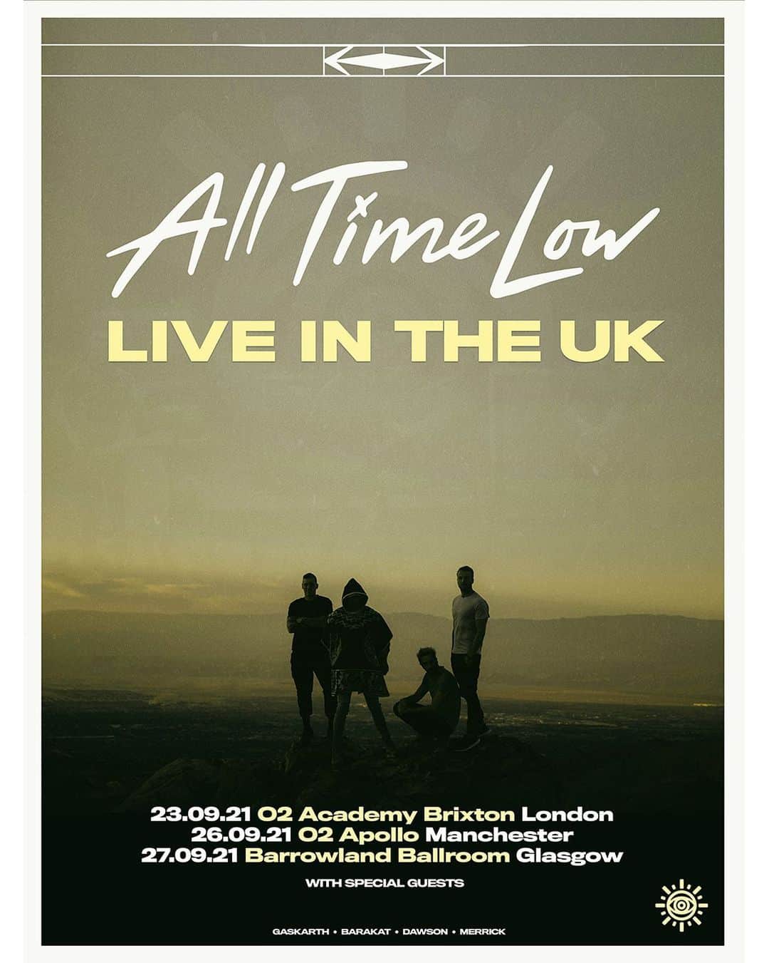 All Time Lowのインスタグラム：「⚠️ UK 2021 Shows On Sale Now ⚠️ Ticket link in bio.」