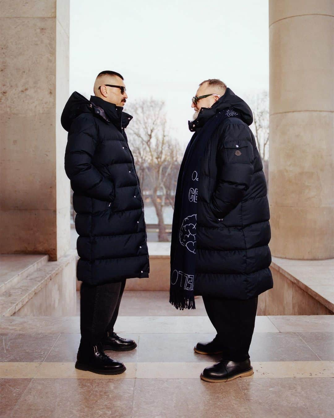 カリーヌ・ロワトフェルドさんのインスタグラム写真 - (カリーヌ・ロワトフェルドInstagram)「20 Parisians, 20 stories 🖤 For the opening of @Moncler’s new Champs-Elysées flagship store, we curated an exhibition shot by photographer @Julien.Tavel. I wanted it to look like the perfect dinner where not everybody knows one another but is happy to sit next to each other. I can’t wait for you to see it all ✨ produced by @crstudio for #moncler」12月11日 23時58分 - carineroitfeld